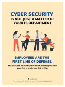 cyber security awareness poster