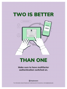 multifactor authentication poster