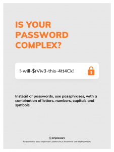 password awareness poster